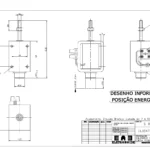 Solenoide 040 damper corta fogo
